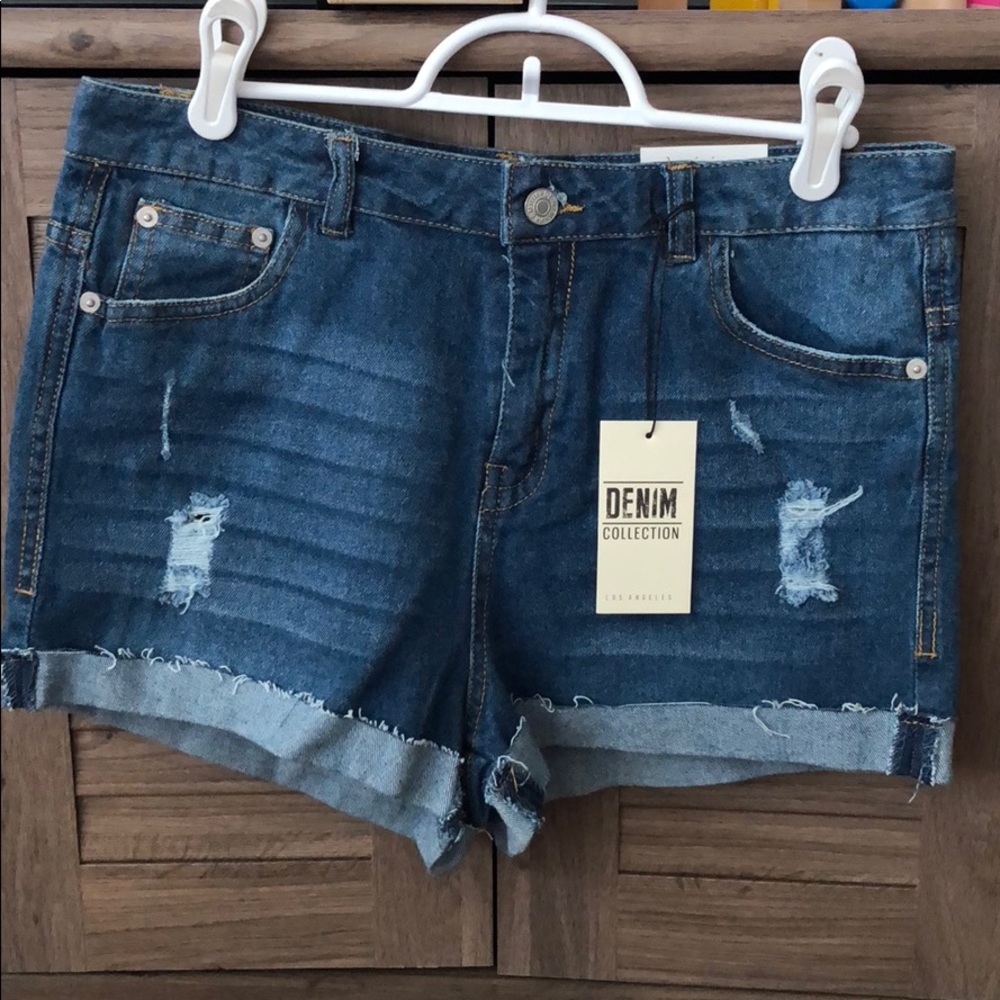 F21 Jean Shorts